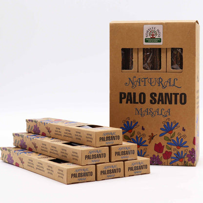Natural Botanical Masala Botanical Incense - Palo Santo - Vivid Aromas UK