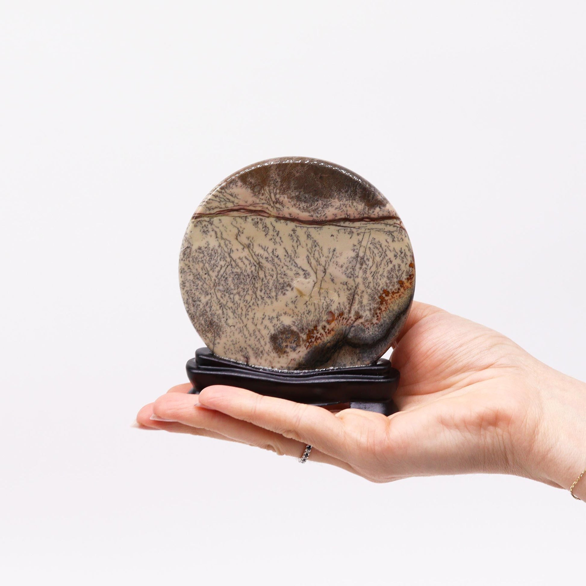 Guohua Picture Stones - Disc - 100mm (approx 140gm) - Vivid Aromas UK