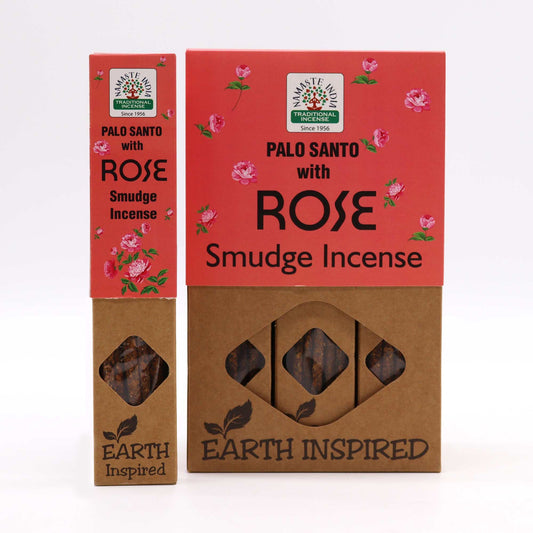 Earth Inspired Smudge Incense - Rose - Vivid Aromas UK