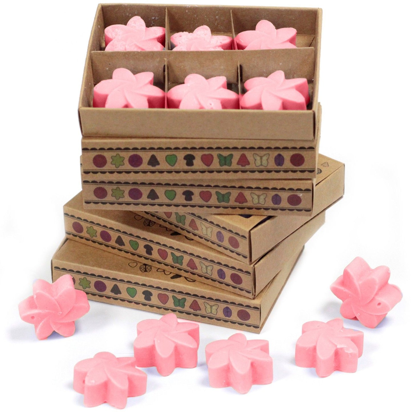 Box of 6 Wax Melts - Classic Rose - Vivid Aromas UK