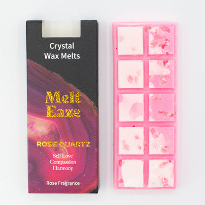 MeltEaze Wax Melts 50g - Rose Quartz Love - Rose - Vivid Aromas UK