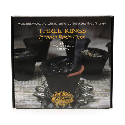 Box of 12 Resin Cups - Three Kings - Vivid Aromas UK