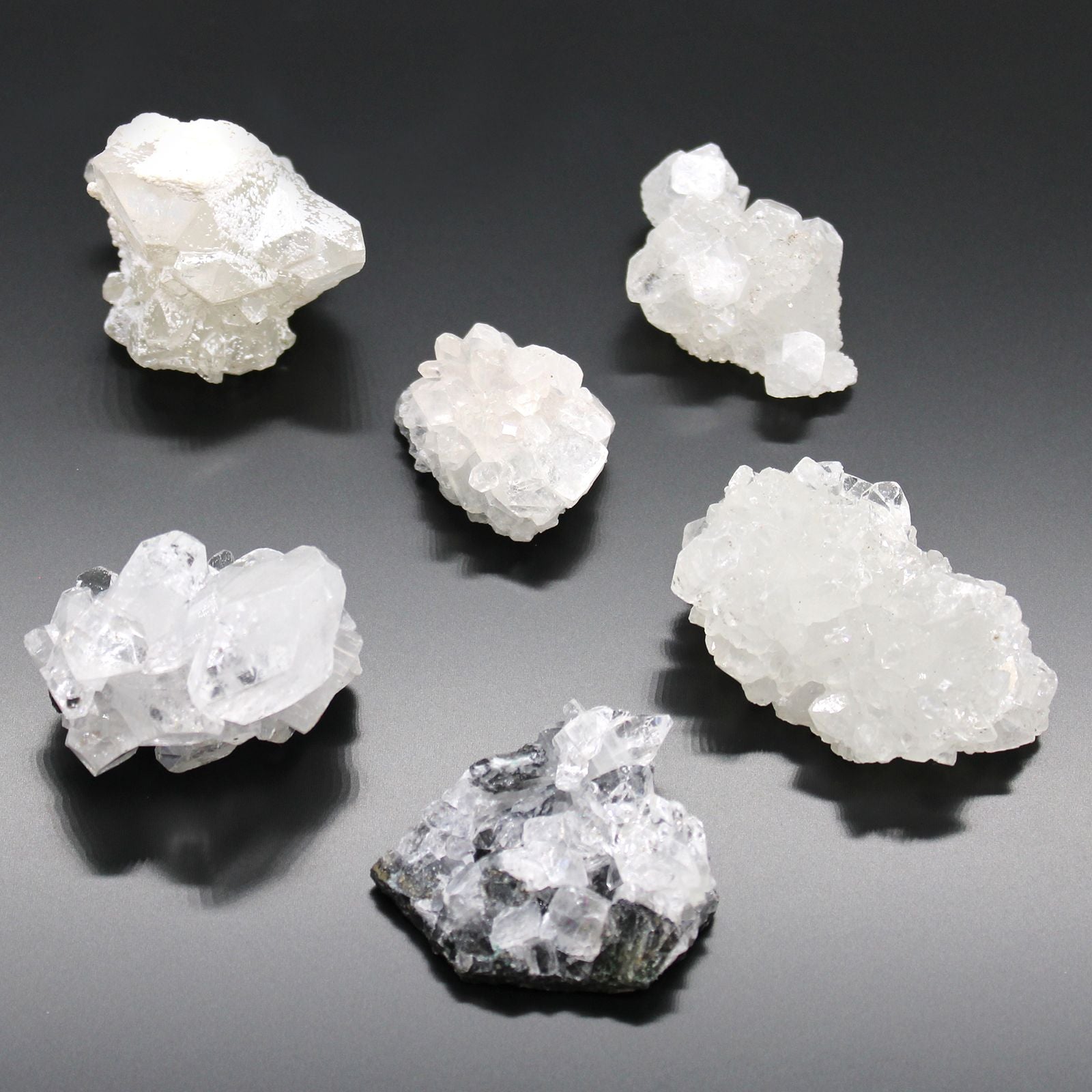 White Apophyllite Clusters 20-30mm - Vivid Aromas UK