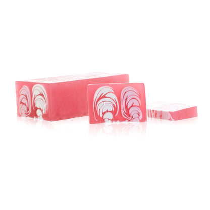 Handcrafted Soap Slice 100g - Rose - Vivid Aromas UK