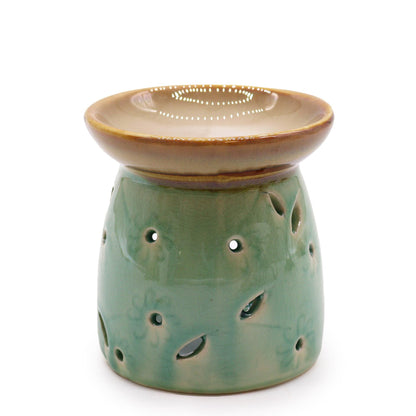 Classic Oil Burner - Blue - Vivid Aromas UK