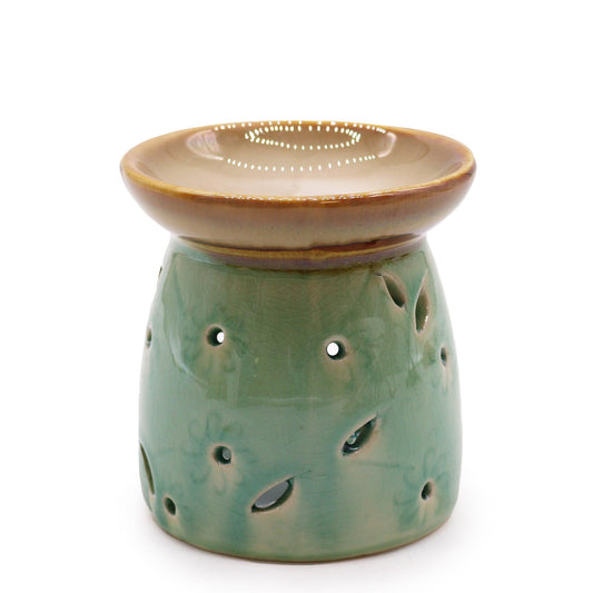 Classic Oil Burner - Blue - Vivid Aromas UK