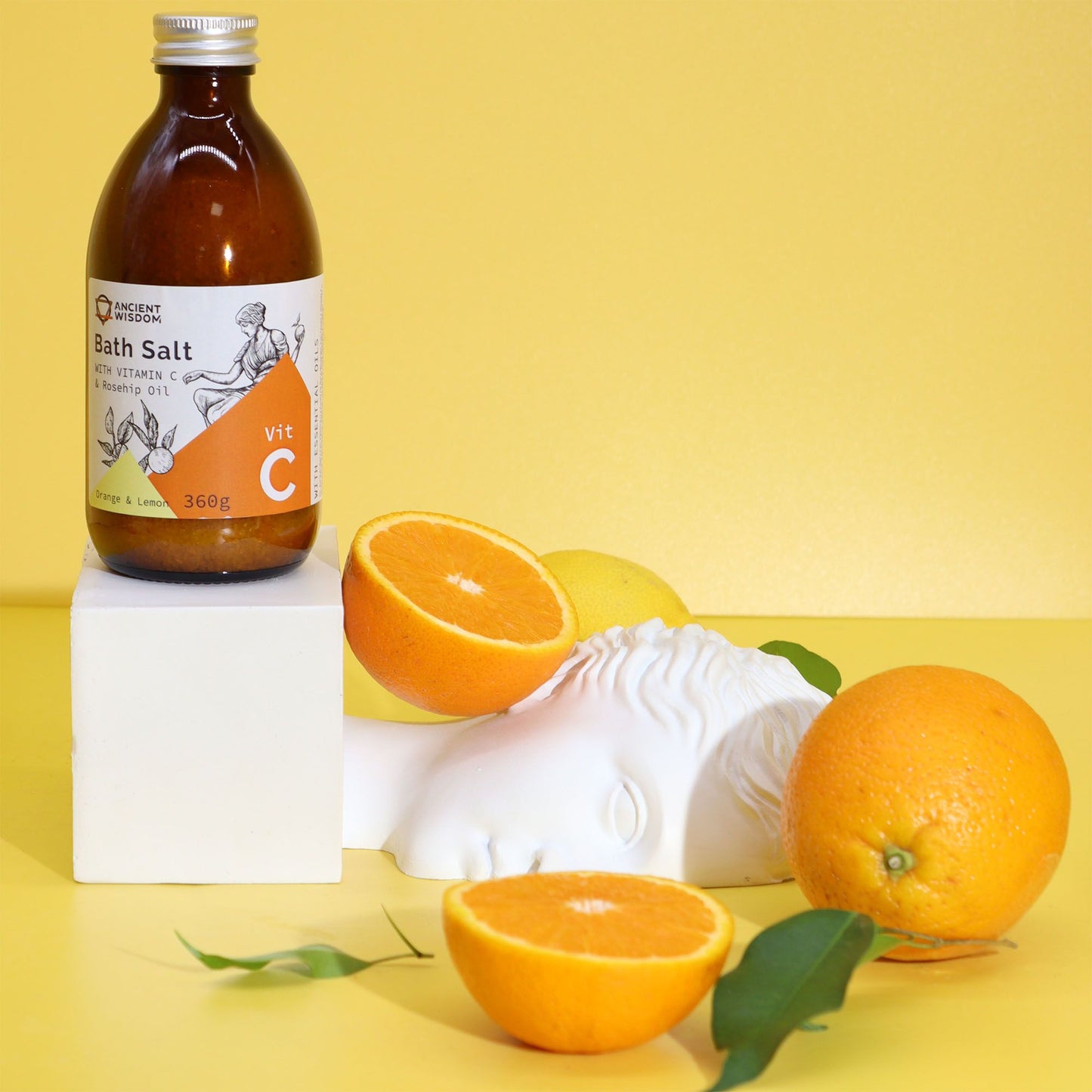 Vitamin C Bath Salt – Feel Like an Ancient Goddess - Vivid Aromas UK