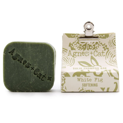 Agnes + Cat White Fig Solid Shampoo - Vivid Aromas UK