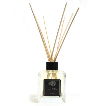 200ml Lemon Verbena Essential Oil Reed Diffuser - Vivid Aromas UK