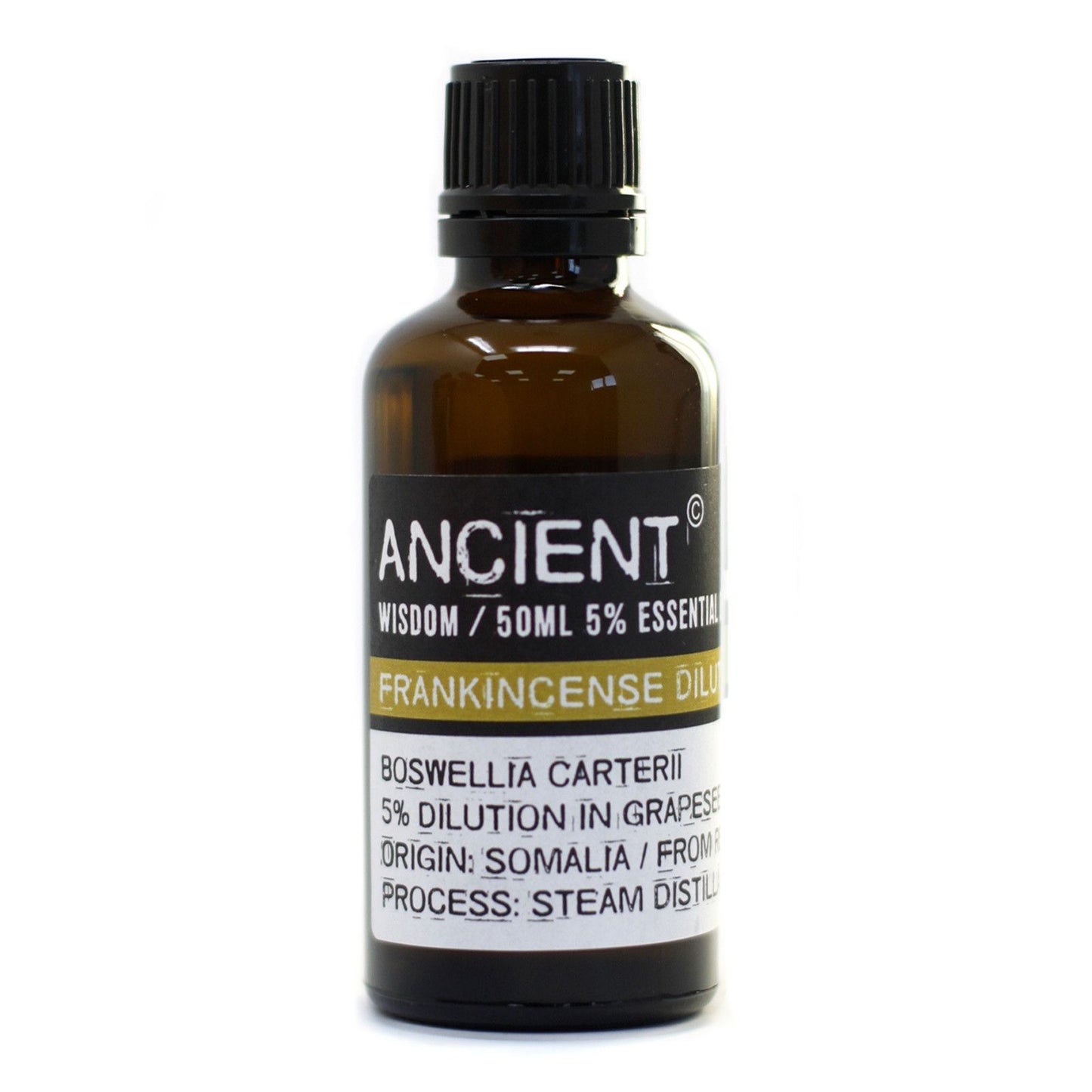 Frankincense Essential Oil 5% Dilution 50ml - Vivid Aromas UK