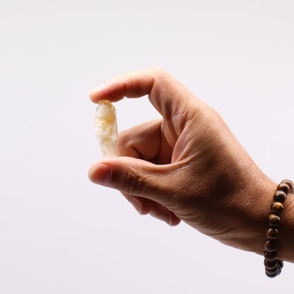 Raw Crystals (500gm) - Citrine Rough Points - Vivid Aromas UK