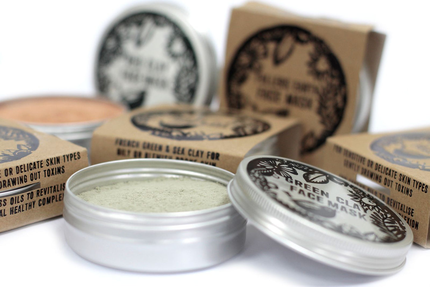 Agnes + Cat Green Clay Face Mask - Vivid Aromas UK
