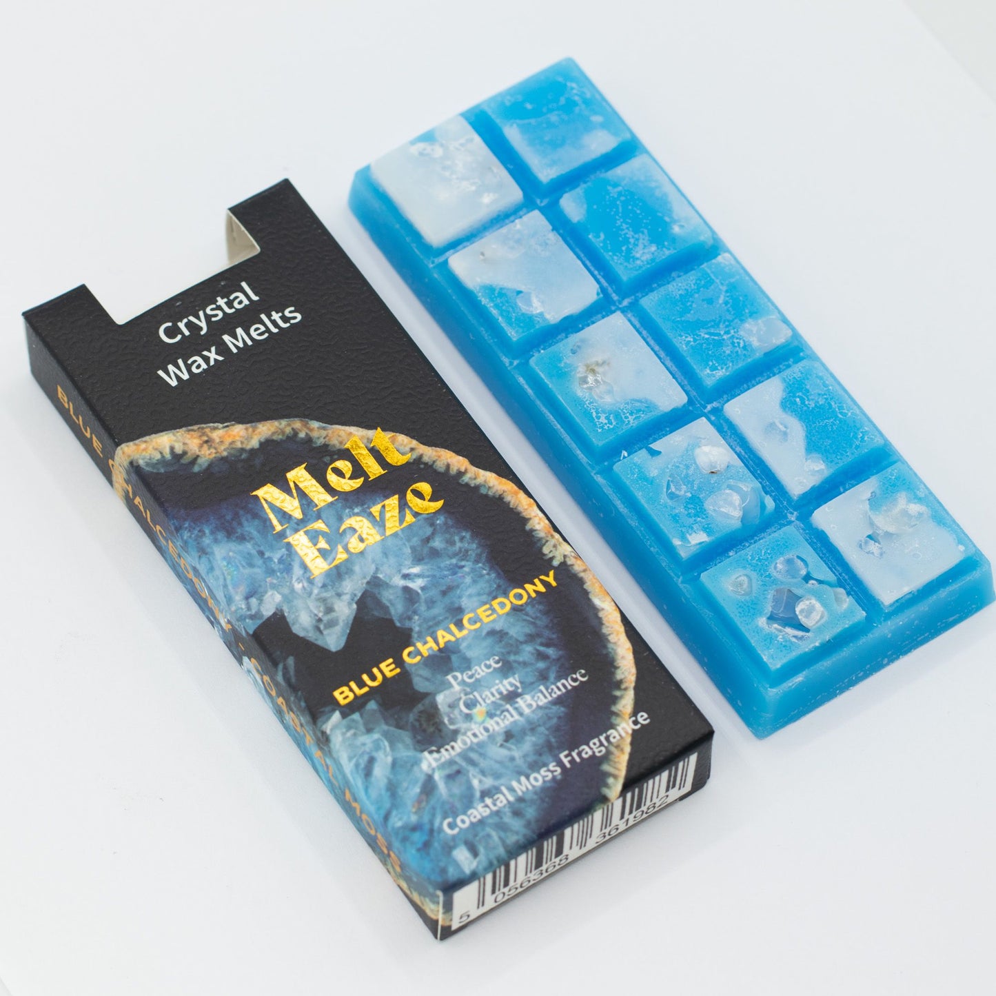 MeltEaze Wax Melts 50g - Aquamarine Wave - Coastal Moss - Vivid Aromas UK
