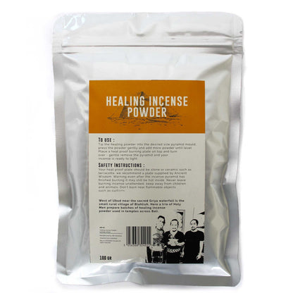 Healing Incense Powder - Nutmeg 100gm - Vivid Aromas UK