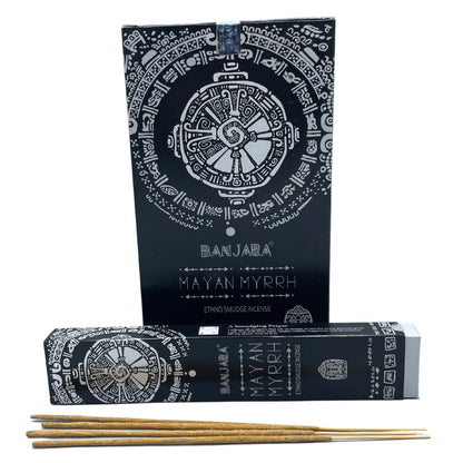 Banjara Tribal Smudge Incense - Mayan Myrrh - Vivid Aromas UK