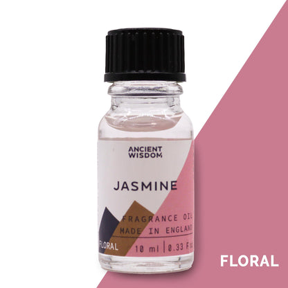 10ml Jasmine Fragrance Oil - Vivid Aromas UK