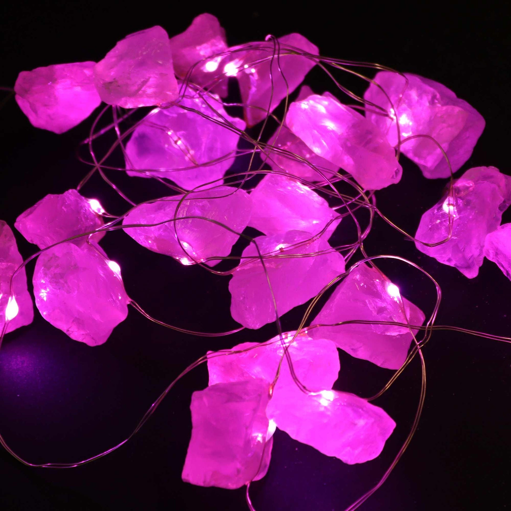 Gemstone Enchantment Lights - Rose Quartz - Vivid Aromas UK
