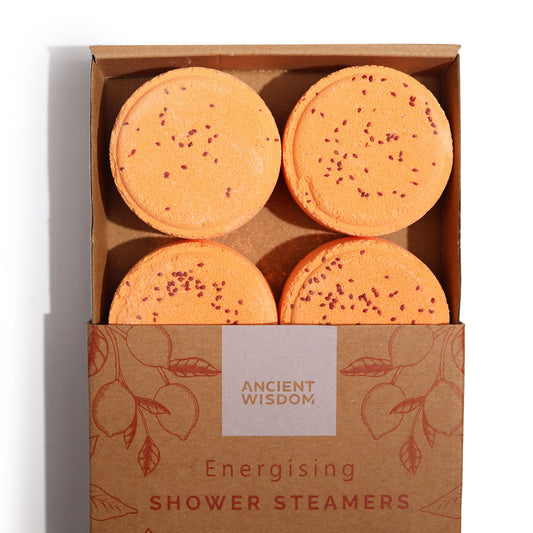 Zen Shower Steamers - Therapy Wellness Gift Set - Energising - Vivid Aromas UK