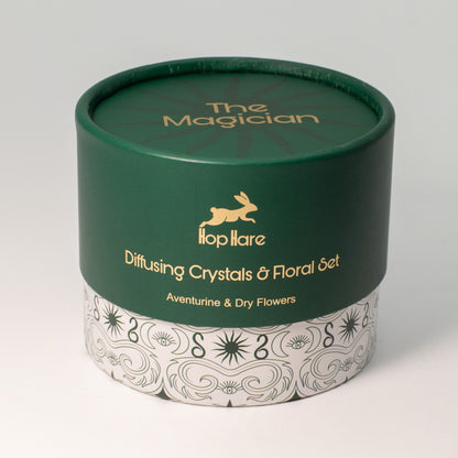 Hop Hare Diffusing Crystals & Floral Set - The Magician - Vivid Aromas UK