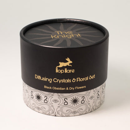 Hop Hare Diffusing Crystals & Floral Set - The King - Vivid Aromas UK