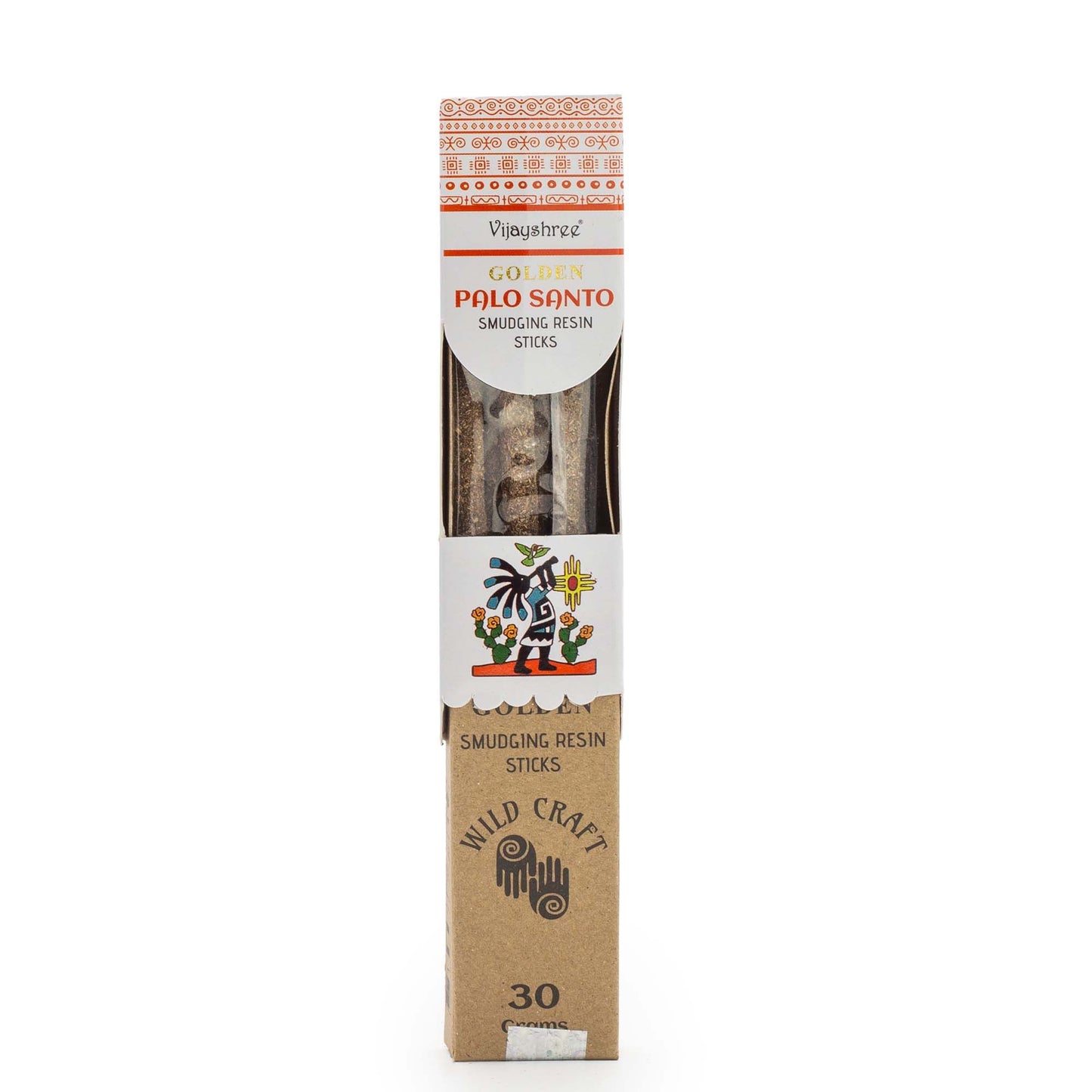 Golden Palo Santo Smudging Resin Sticks – 30g - Vivid Aromas UK