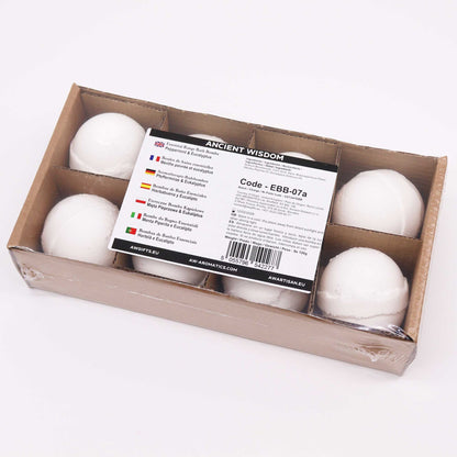Essential Oil Bath Bomb - Peppermint & Eucalyptus - Vivid Aromas UK