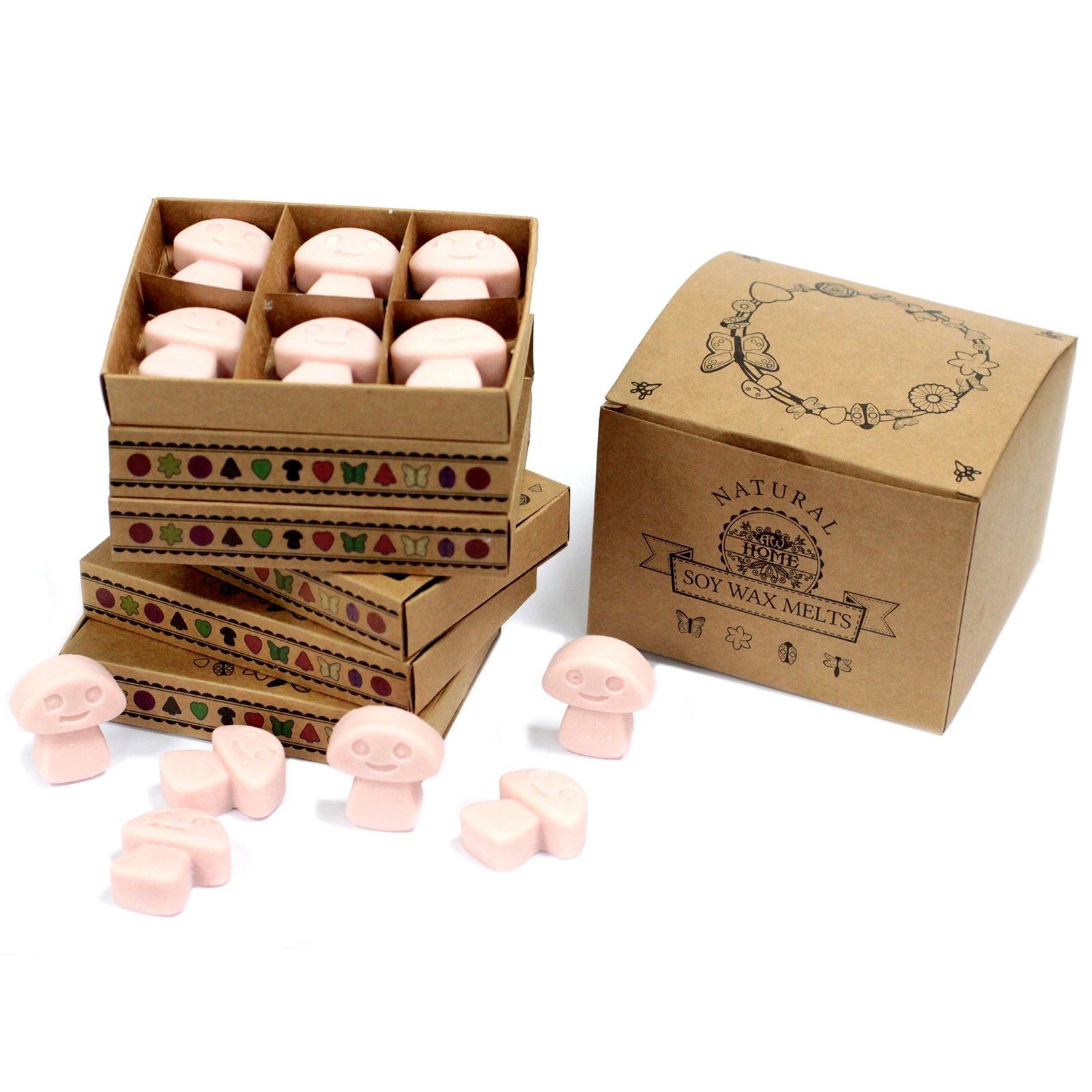 Box of 6 Wax Melts - Old Ginger - Vivid Aromas UK