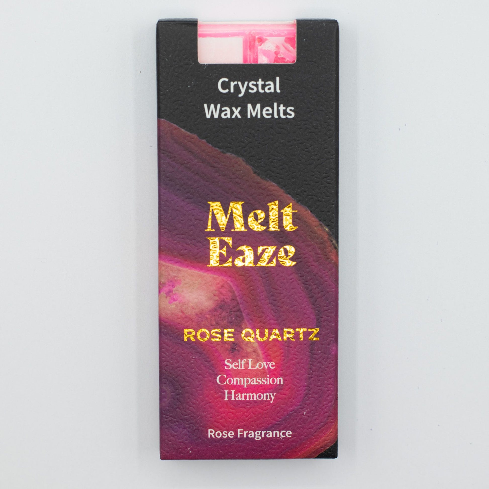 MeltEaze Wax Melts 50g - Rose Quartz Love - Rose - Vivid Aromas UK