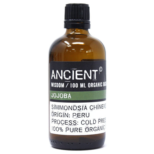 Jojoba Organic Base Oil - 100ml - Vivid Aromas UK