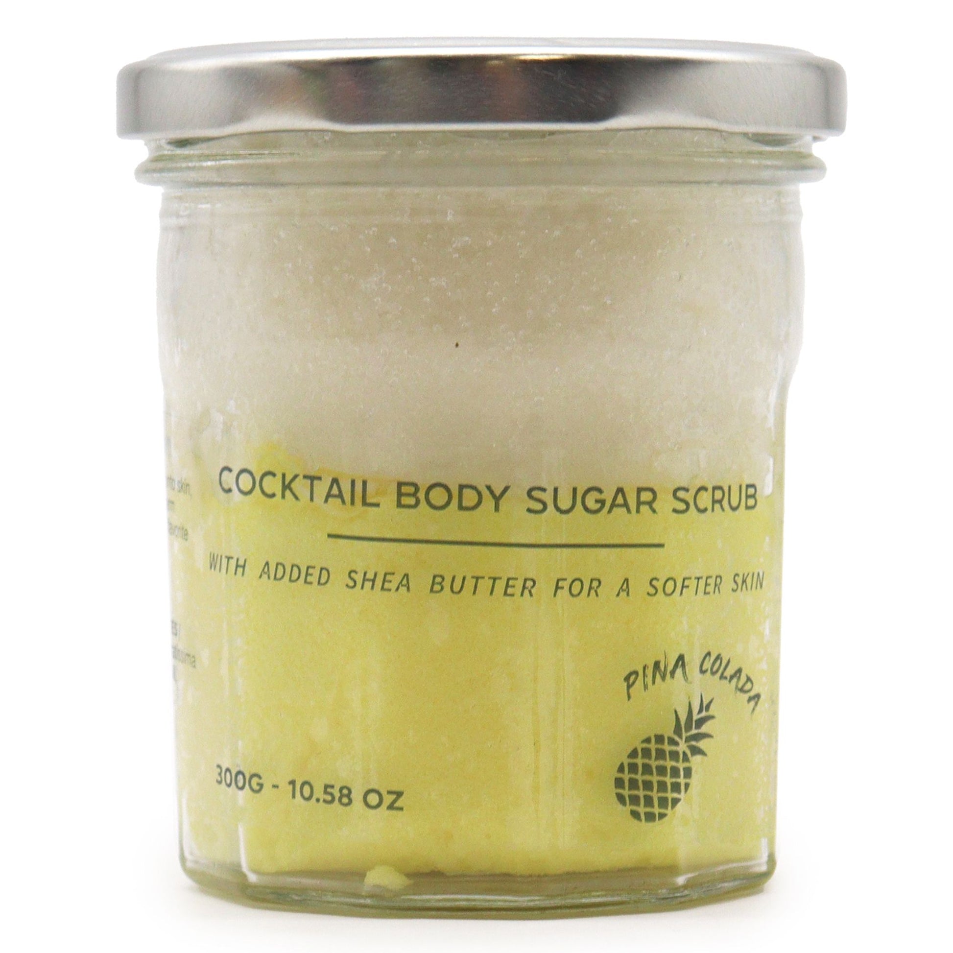 Fragranced Sugar Body Scrub - Pinacolada 300g - Vivid Aromas UK
