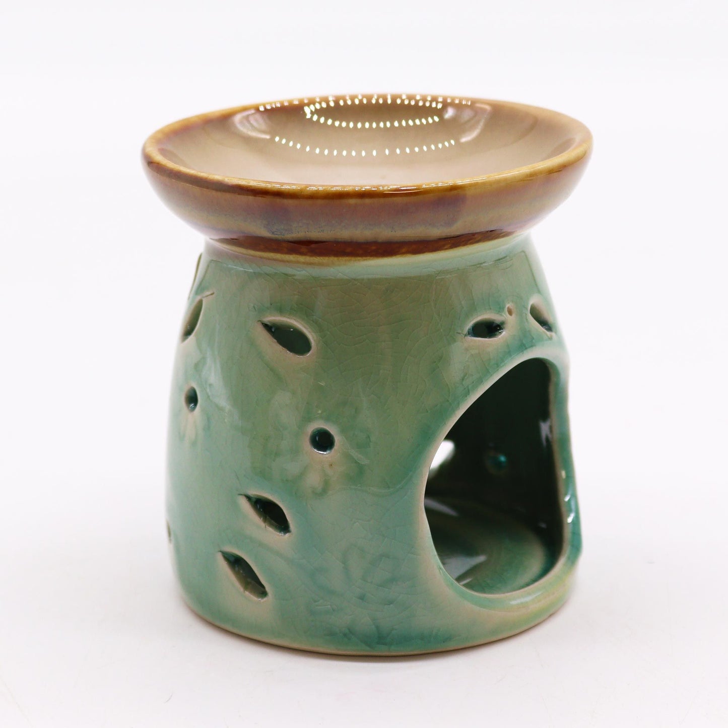 Classic Oil Burner - Blue - Vivid Aromas UK