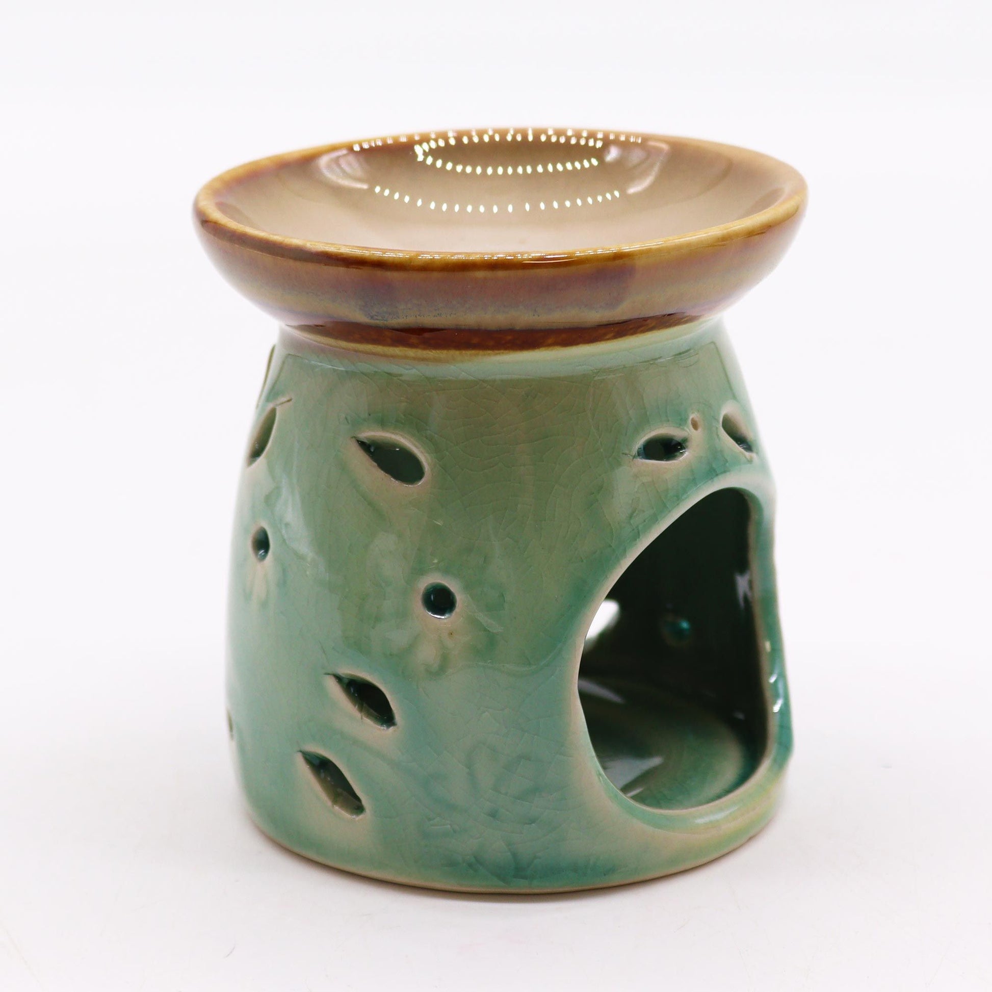 Classic Oil Burner - Blue - Vivid Aromas UK