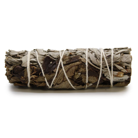 Smudge Stick - White Sage & Black Sage 10cm - Vivid Aromas UK