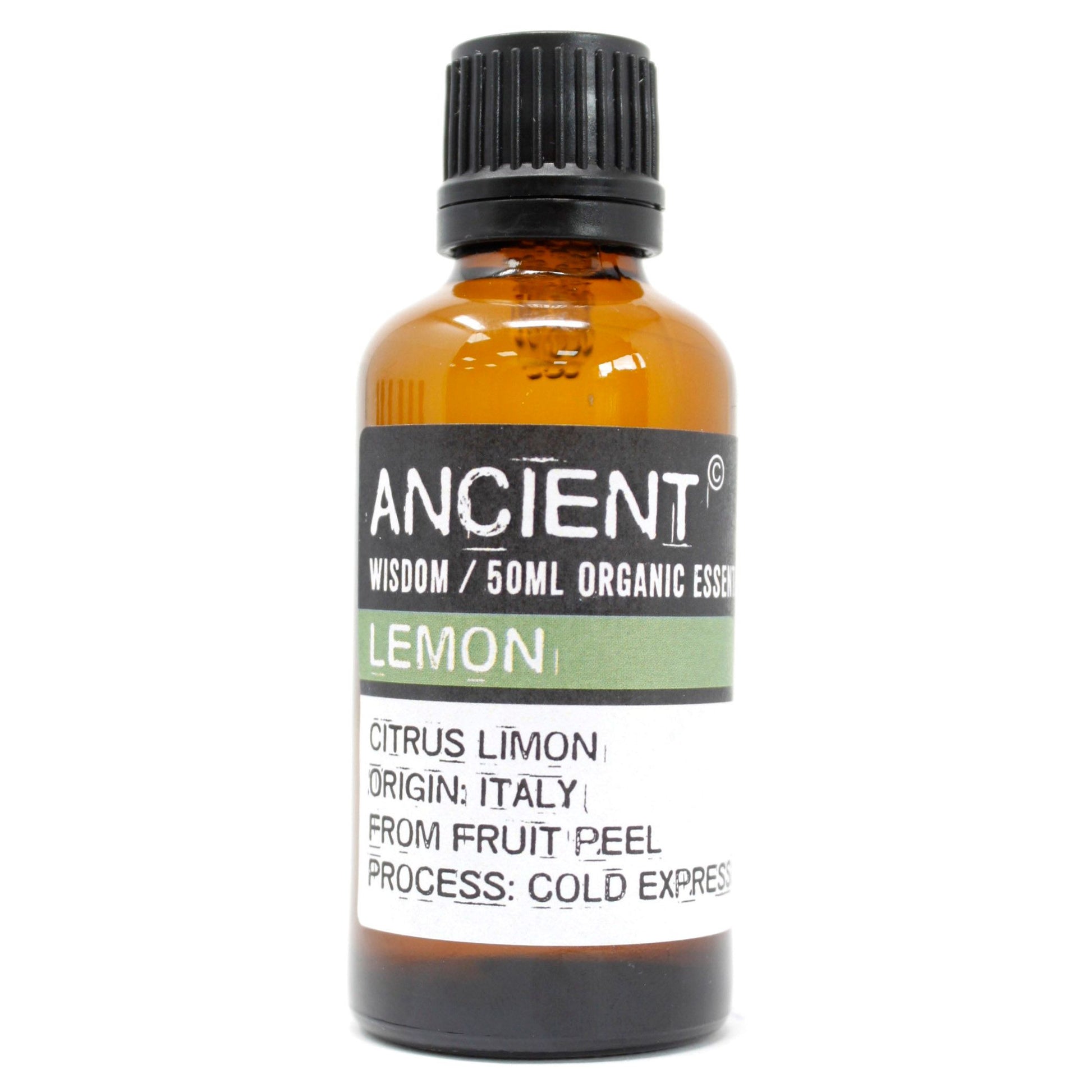 Lemon Organic Essential Oil 50ml - Vivid Aromas UK