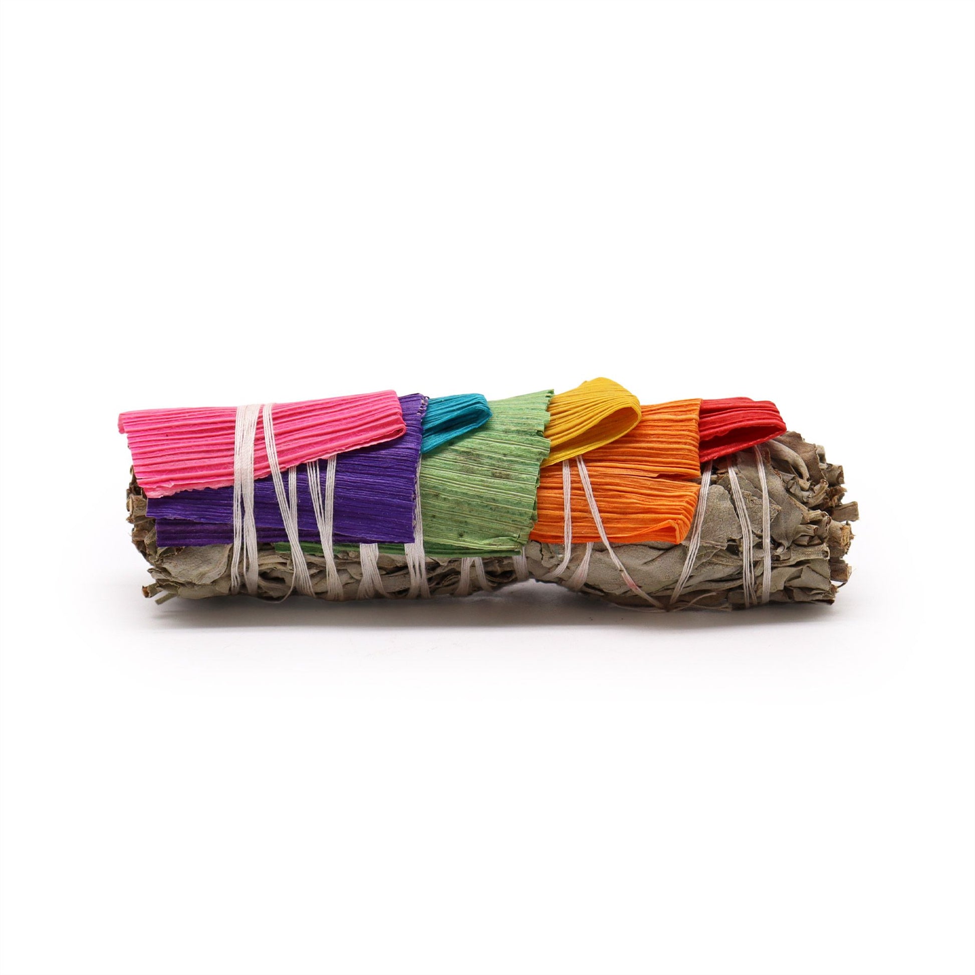 Smudge Stick - White Sage and 7 Corn Leaves - Vivid Aromas UK