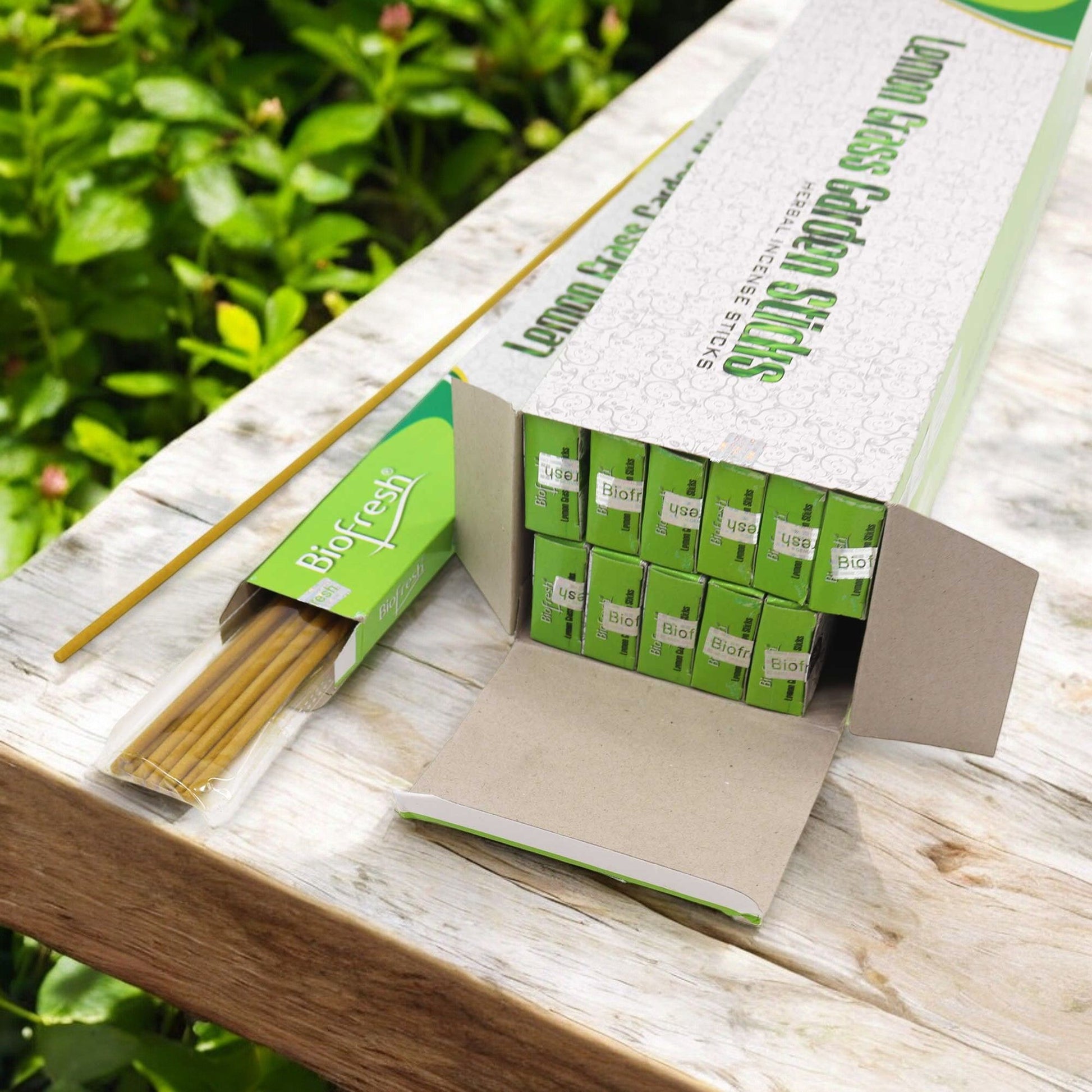 Biofresh Garden Incense Sticks 50cm - Lemongrass - Vivid Aromas UK