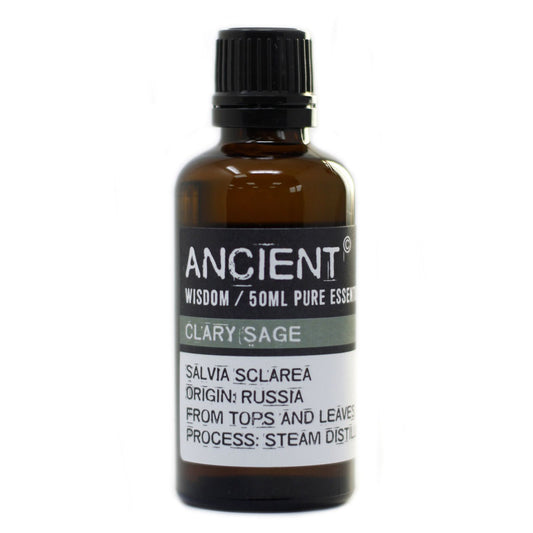 Clary Sage Essential Oil 50ml - Vivid Aromas UK