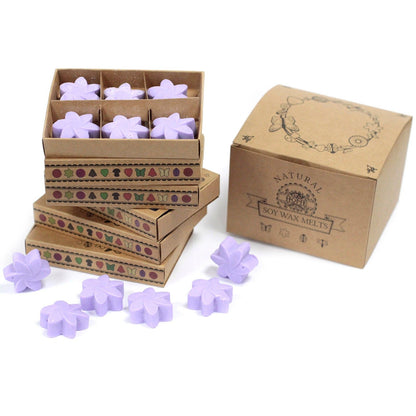 Box of 6 Wax Melts - Lavender Fields - Vivid Aromas UK