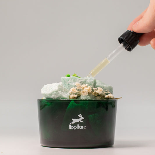 Hop Hare Diffusing Crystals & Floral Set - The Magician - Vivid Aromas UK