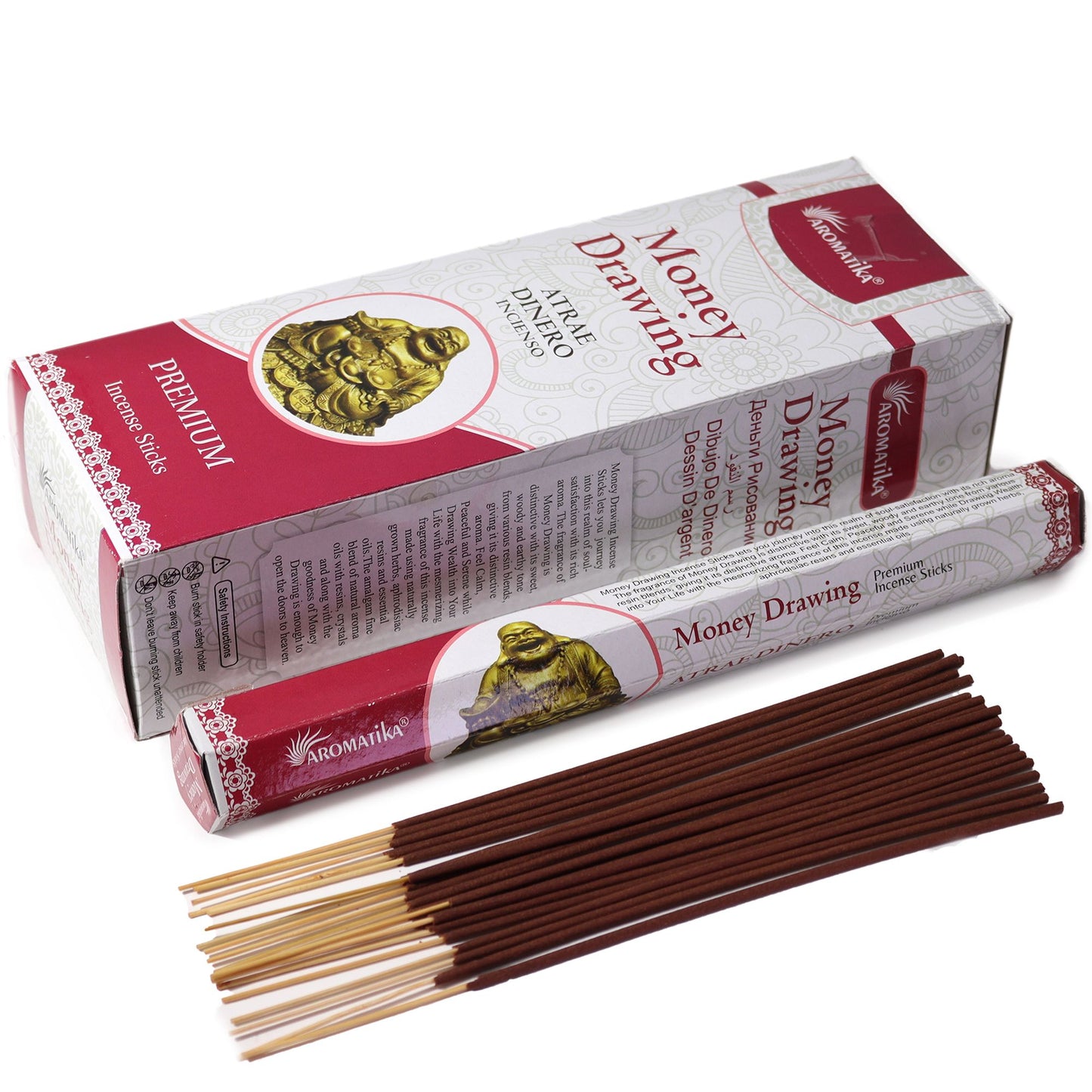 Aromatika Charcoal Free Hex Incense - Money Drawing - Vivid Aromas UK