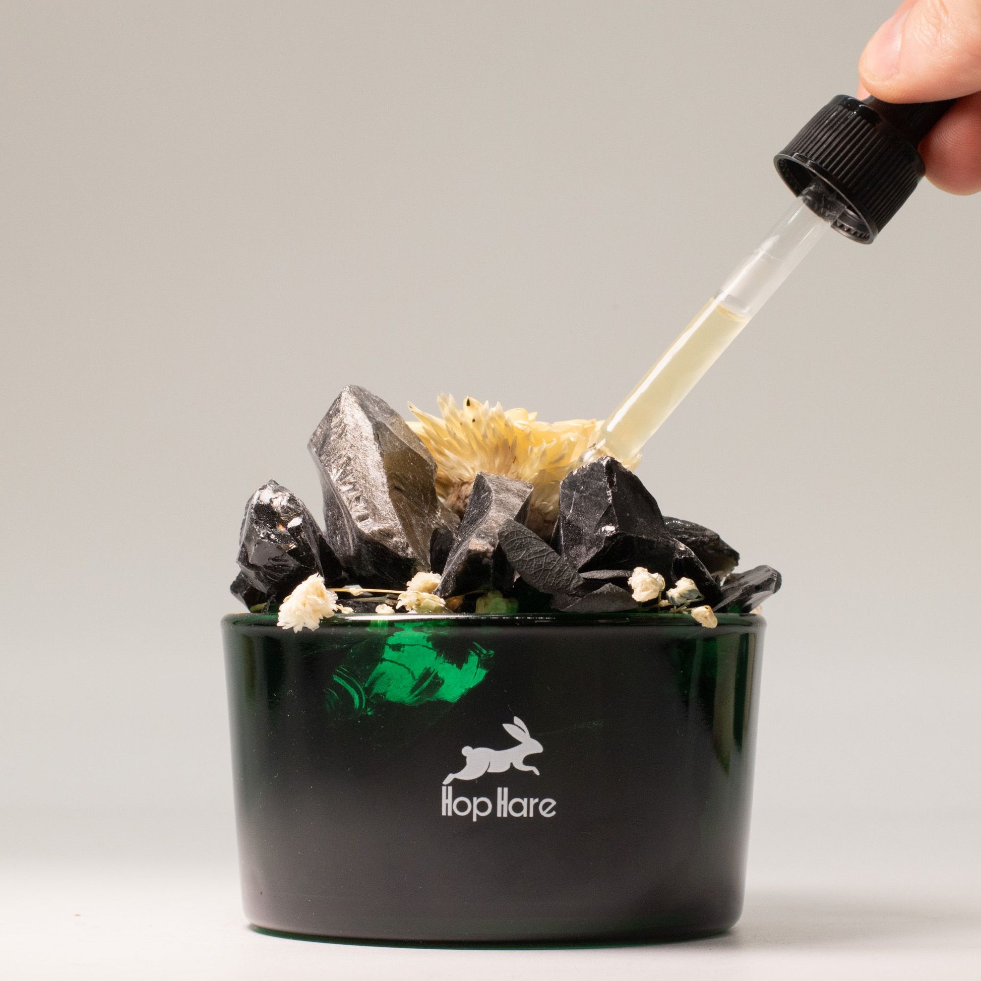 Hop Hare Diffusing Crystals & Floral Set - The King - Vivid Aromas UK