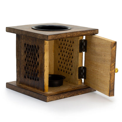 Large Mango Box Burner - Buddha - Vivid Aromas UK