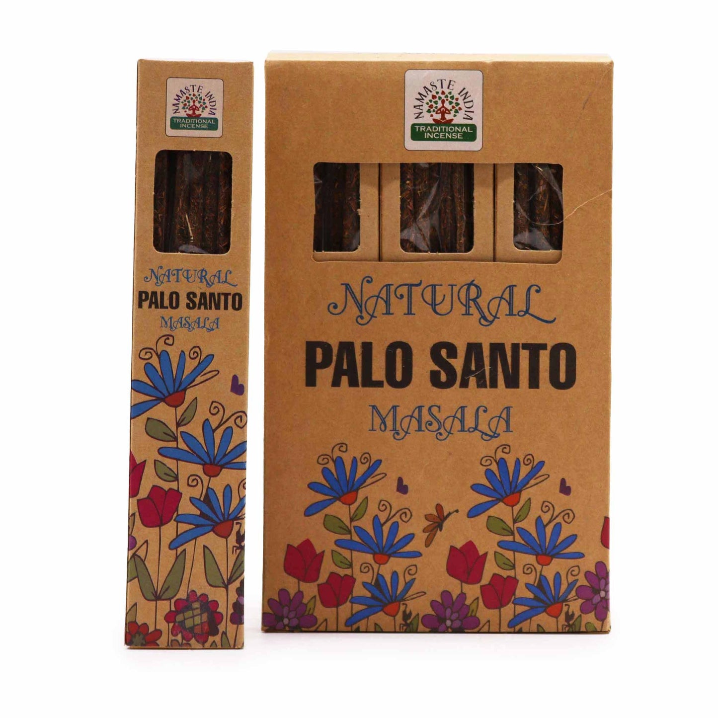Natural Botanical Masala Botanical Incense - Palo Santo - Vivid Aromas UK