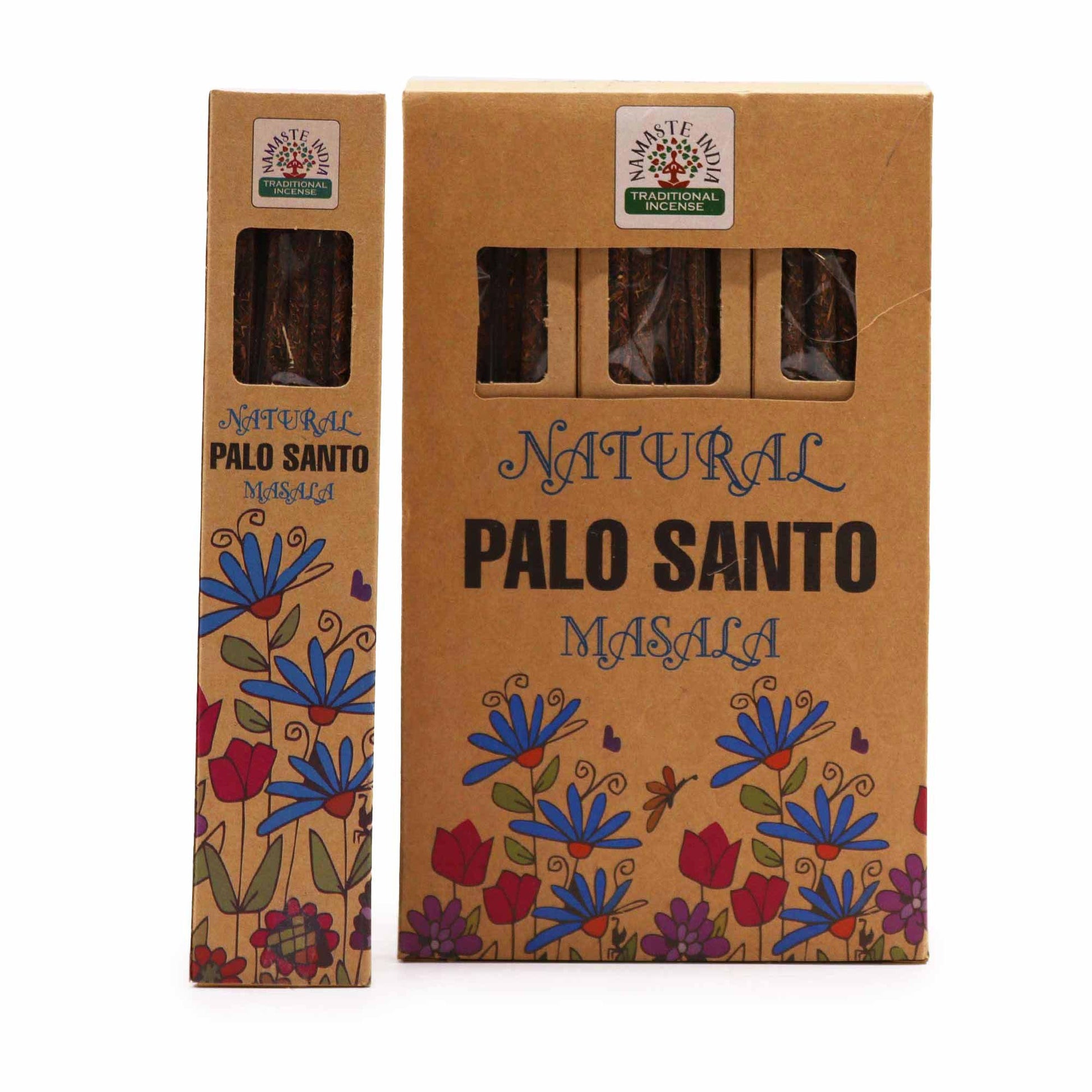 Natural Botanical Masala Botanical Incense - Palo Santo - Vivid Aromas UK
