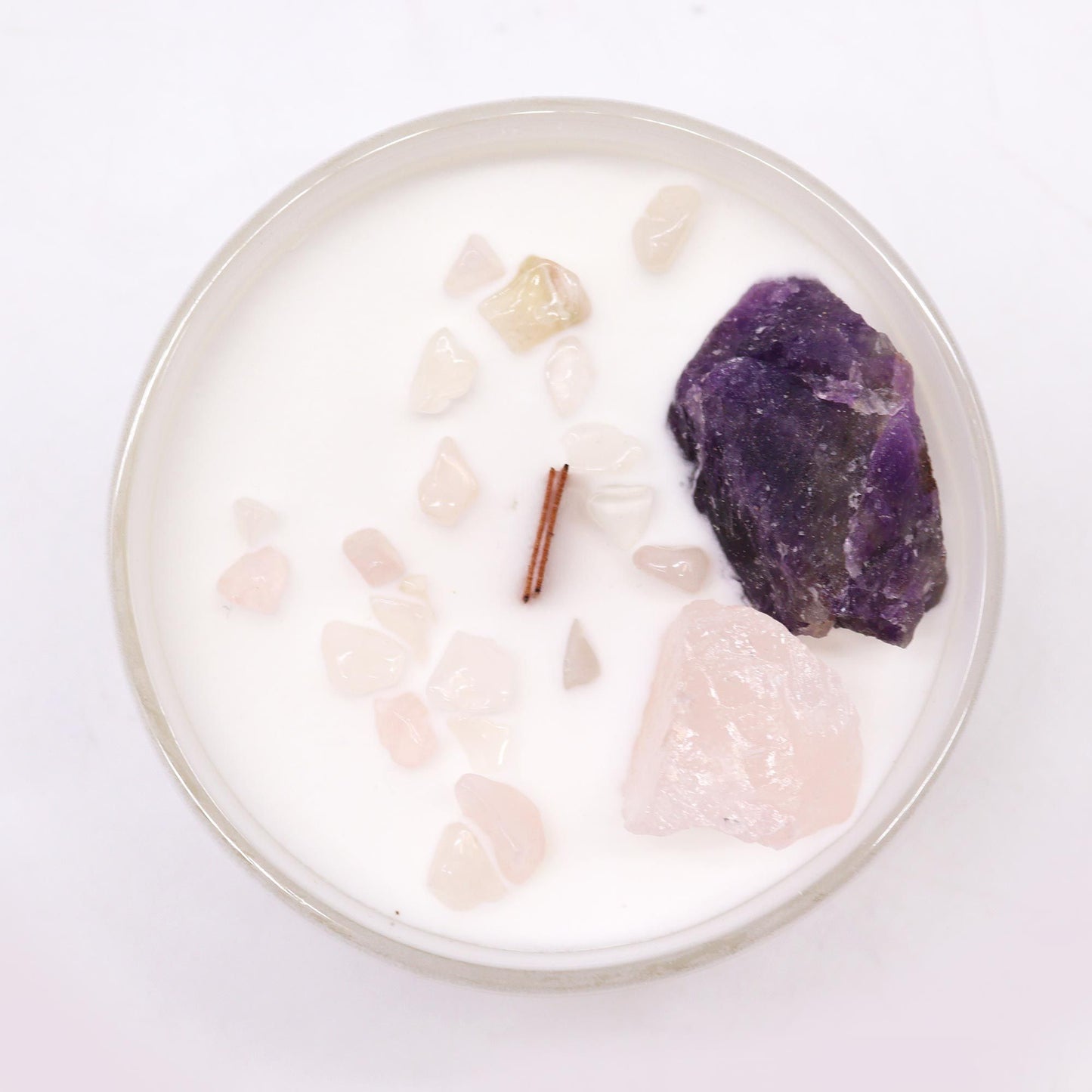 Chakra Crystal Candles - Third Eye Chakra - Vivid Aromas UK