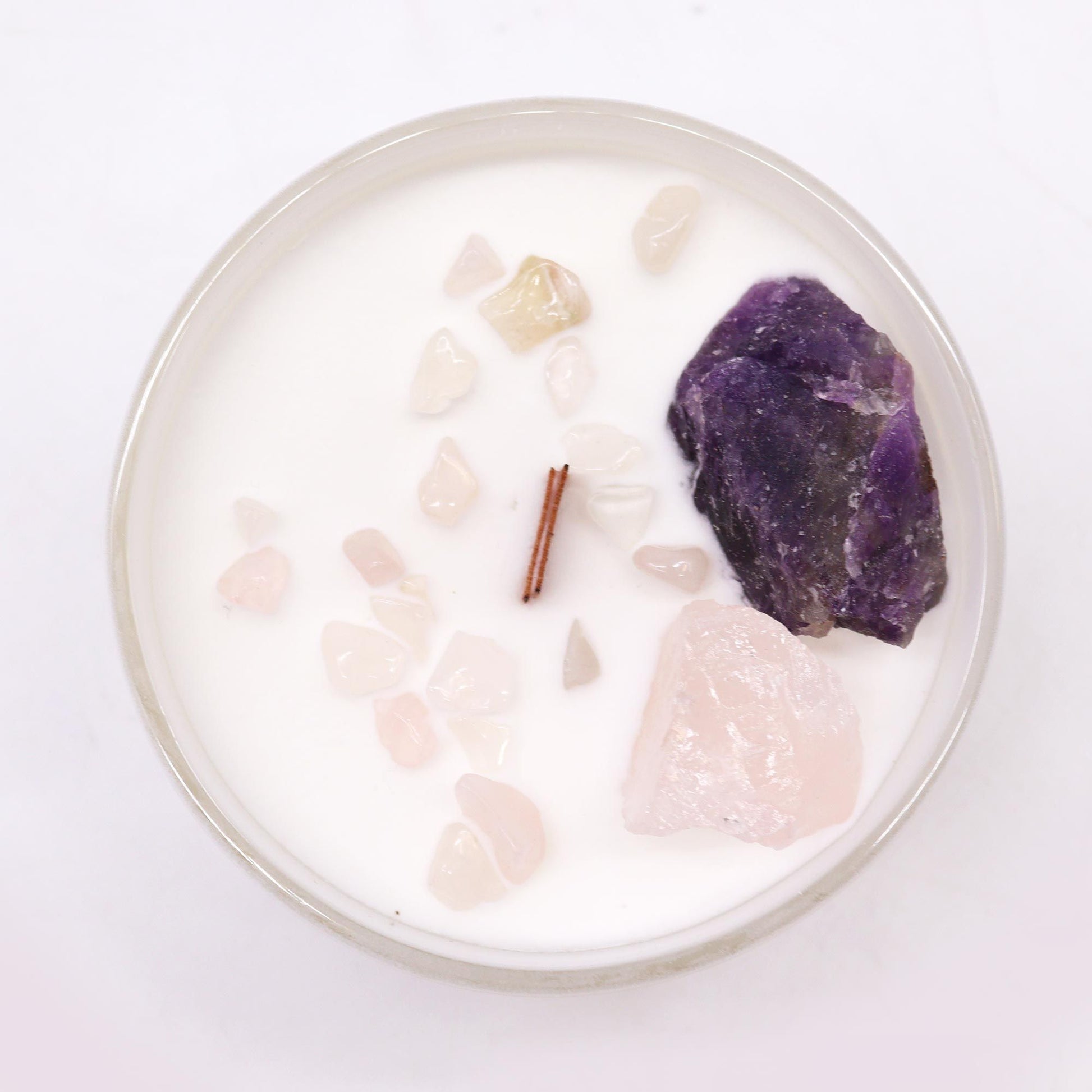 Chakra Crystal Candles - Third Eye Chakra - Vivid Aromas UK