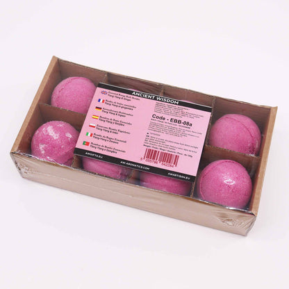 Essential Oil Bath Bomb - Ylang Ylang & Ginger - Vivid Aromas UK