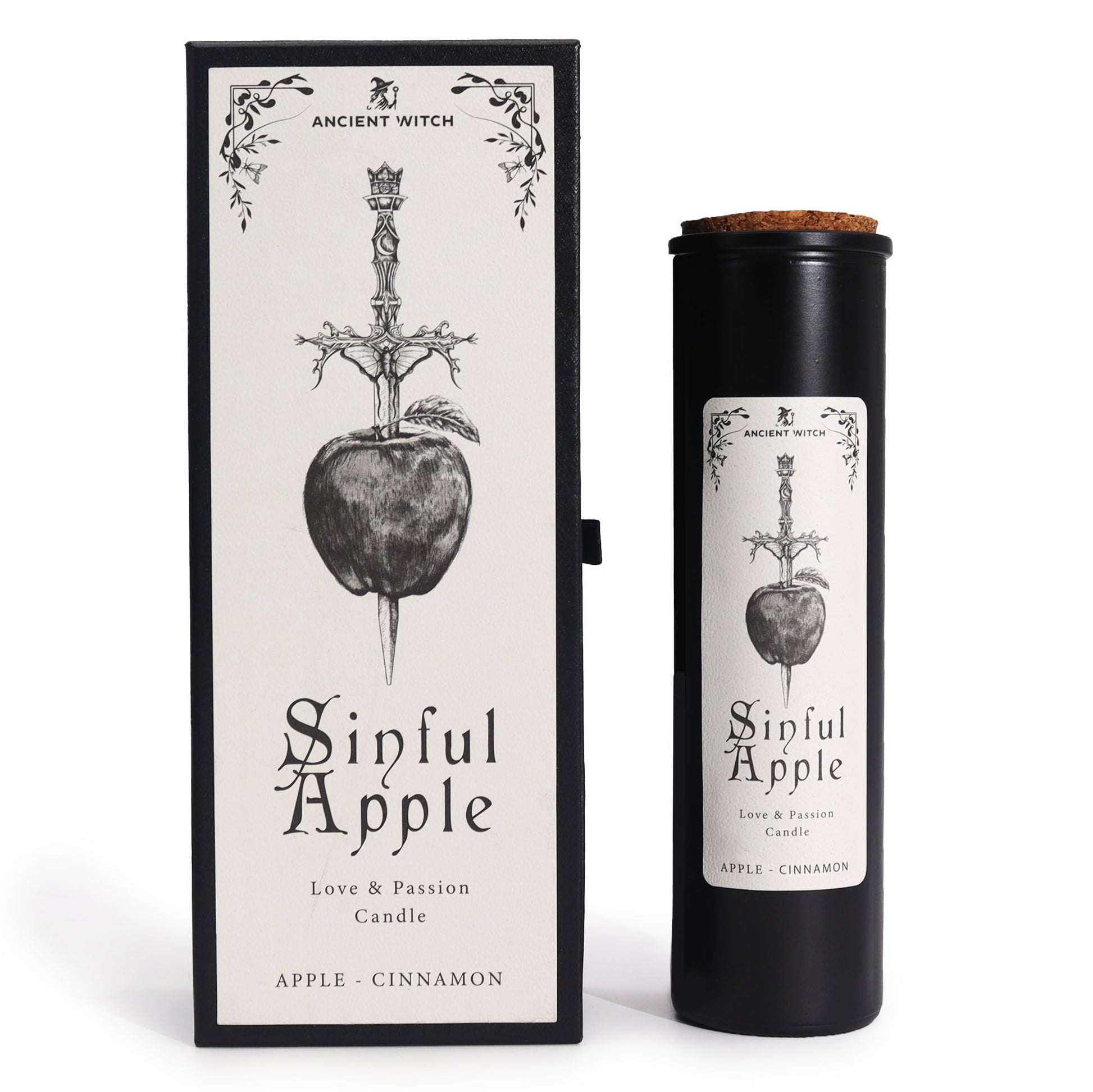 Ancient Witch Ritual Candles - Sinful Apple - Vivid Aromas UK