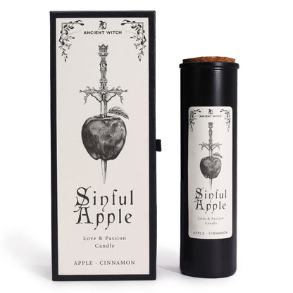 Ancient Witch Ritual Candles - Sinful Apple - Vivid Aromas UK