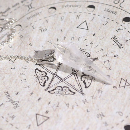 Ancient Witch Spell Incense - Cleansing - Rock Crystal Pendulum - Vivid Aromas UK